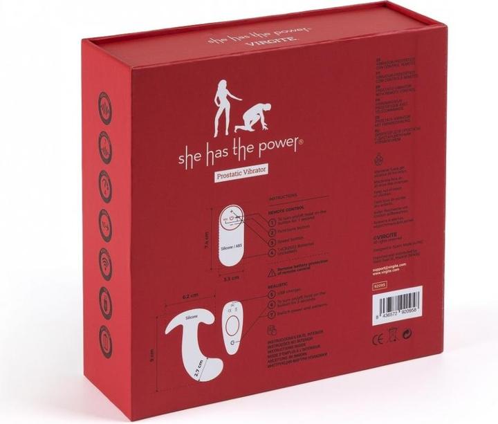 Produktbild Virgite Prostatic Vibrator - She has the power