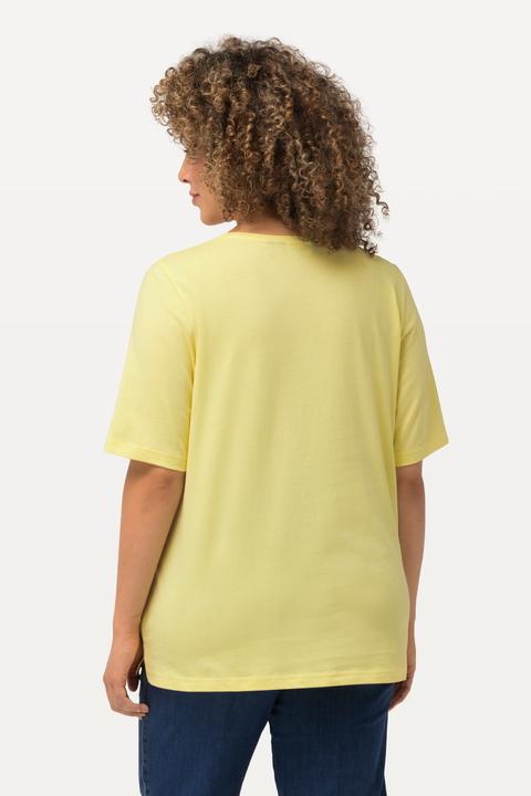 Actual product image Ulla Popken Catch Me By The Sea Short Sleeve Graphic Tee (54)
