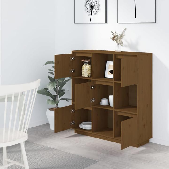 Produktbild vidaXL Highboard (110.50 x 35 x 117 cm)