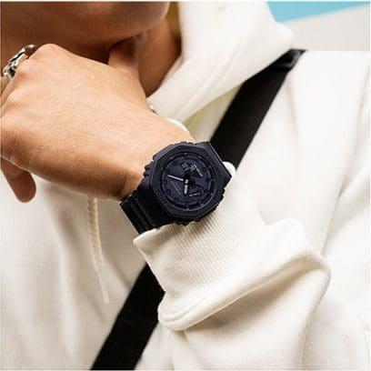 Produktbild G-Shock GA-2100-1A1ER (Chronograph, 45 mm)