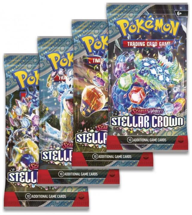 Immagine prodotto Pokémon Stellar Crown (Inglese, Display del booster)