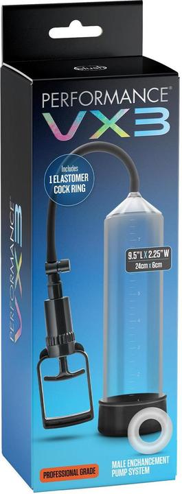 Image du produit Blush 44121 : Performance - Vx3 - Système de pompe mâle Clear