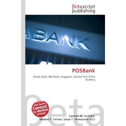 POSBank, Fachbücher von Lambert M. Surhone, Miriam T. Timpledon, Susan F. Marseken