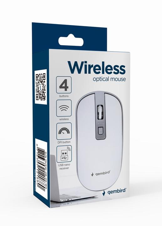 Actual product image Gembird MUSW-4B-06-WS Wireless mouse (Wireless)