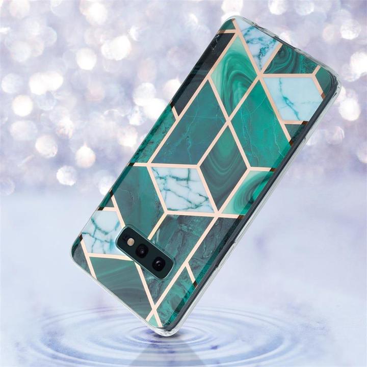 Image du produit Cadorabo Couverture IMD TPU Marbre coloré (Samsung Galaxy S10)