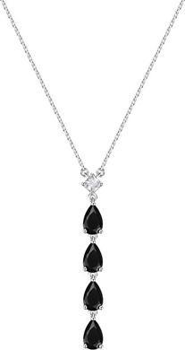 Produktbild Brosway - Mystery Black Fancy Cubic Zirconia Silver Necklace FMB115 (Cubic zirconia)