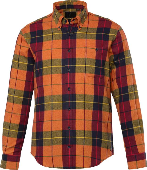 Produktbild JP1880 JP 1880 Karo-Flanellhemd, Buttondown-Kragen, Modern Fit (4XL)