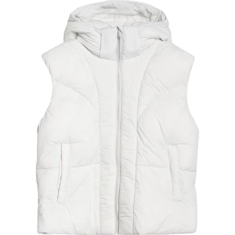 4F, Donne, Gilet, Damenweste, kühles Hellgrau, Grigio, (M)