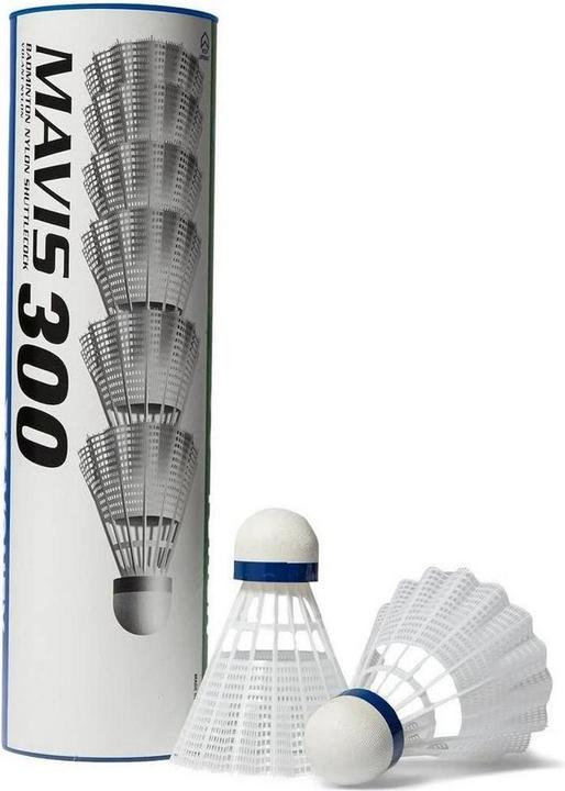 Actual product image Yonex Shuttlecock Mavis 300 6-pack nylon