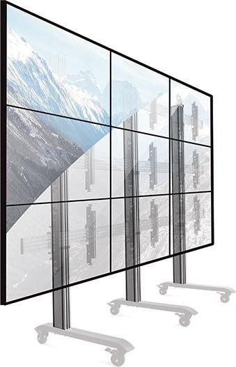 Actual product image b-tech BT8380 - Column - Black - Aluminum - 70 mm - 160 mm - 1800 mm