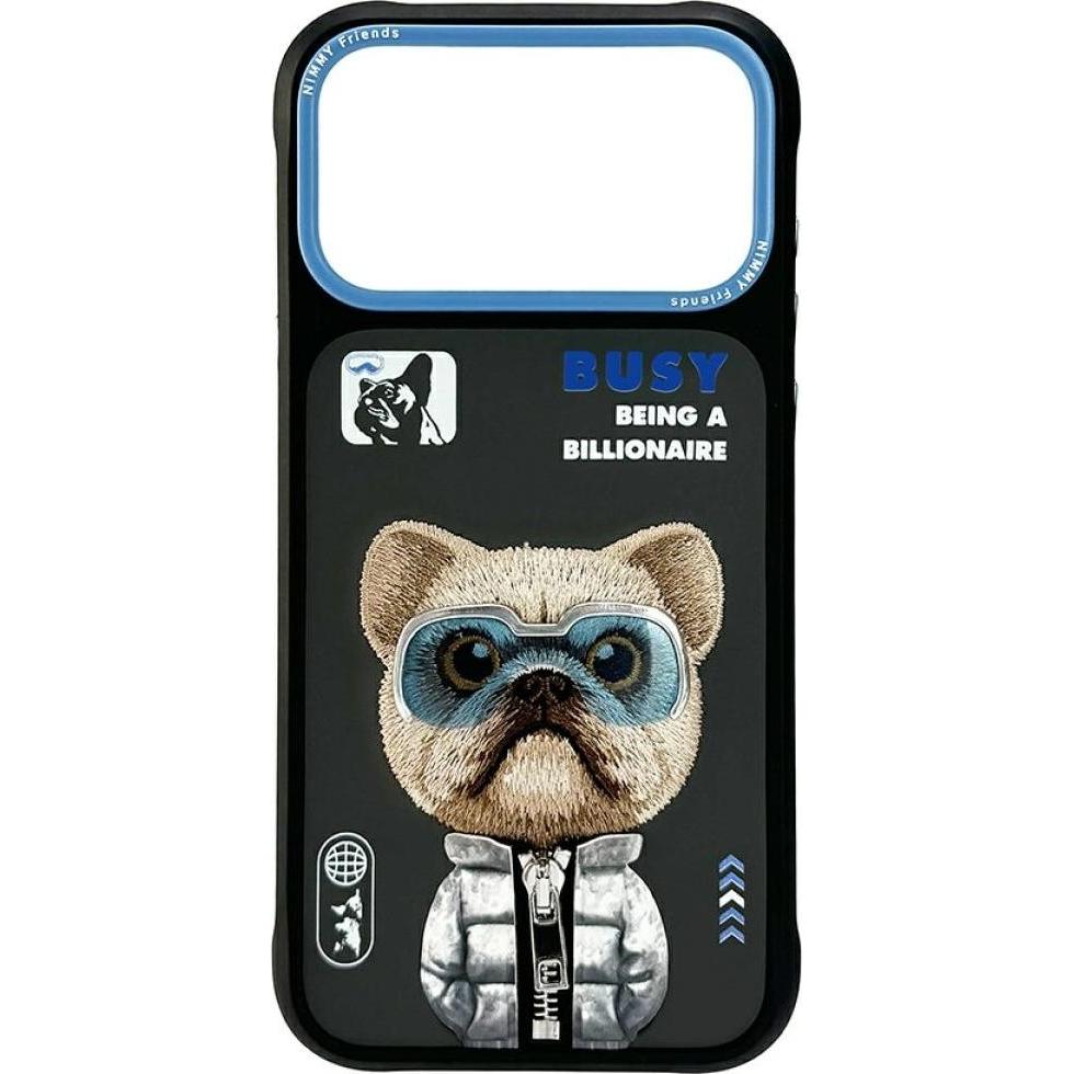 Nimmy Etui Cool&Cute 2.0 Dog do iPhone 17 Pro czarny - Galaxus