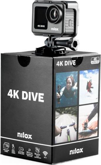 Actual product image Nilox 4K DIVE action sports camera 4 MP 4K Ultra HD CMOS Wi-Fi 108 g
