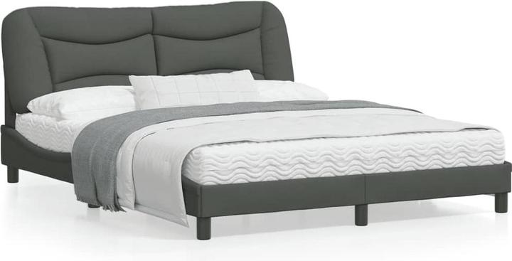 Produktbild vidaXL Bettgestell mit Kopfteil Stoff (160 x 200 cm)