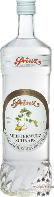 Actual product image Prinz Masterwort schnapps