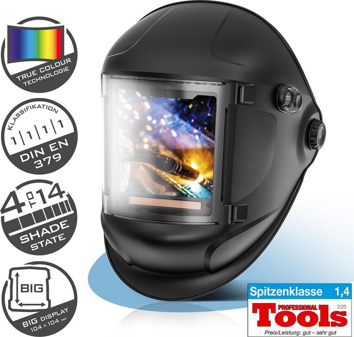 Stahlwerk Welding helmet TITAN 3-in-1 automatic welding helmet Welding mask