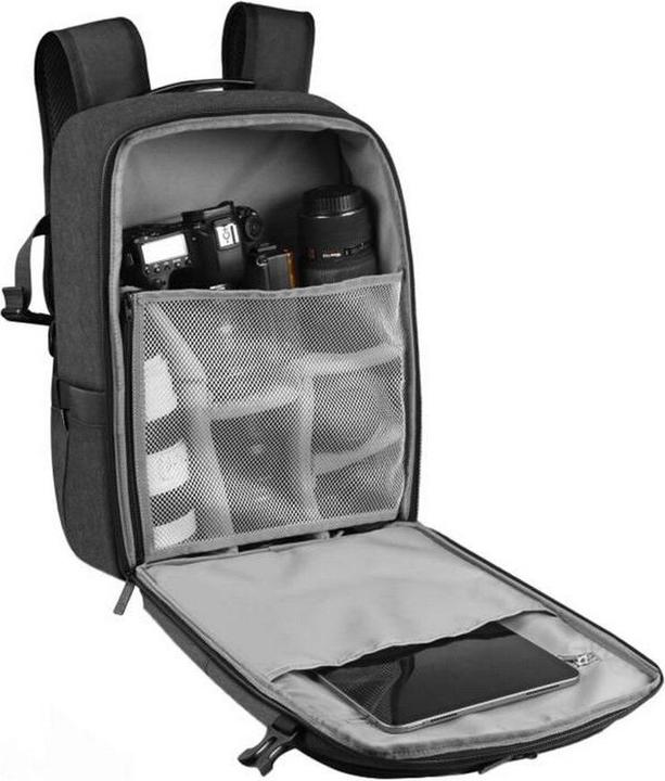 Productafbeelding Puluz Waterdichte camerarugzak met zonnepanelen PU5018B (Camera schoudertas)