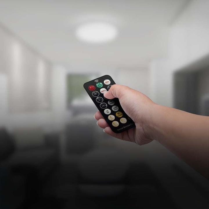 Actual product image V-TAC Plafon 18W LED Okrągły 29cm Natynkowy Pilot Czujnik Ruchu IP44 Biały VT-8618S 4000K 1830lm (5 m)