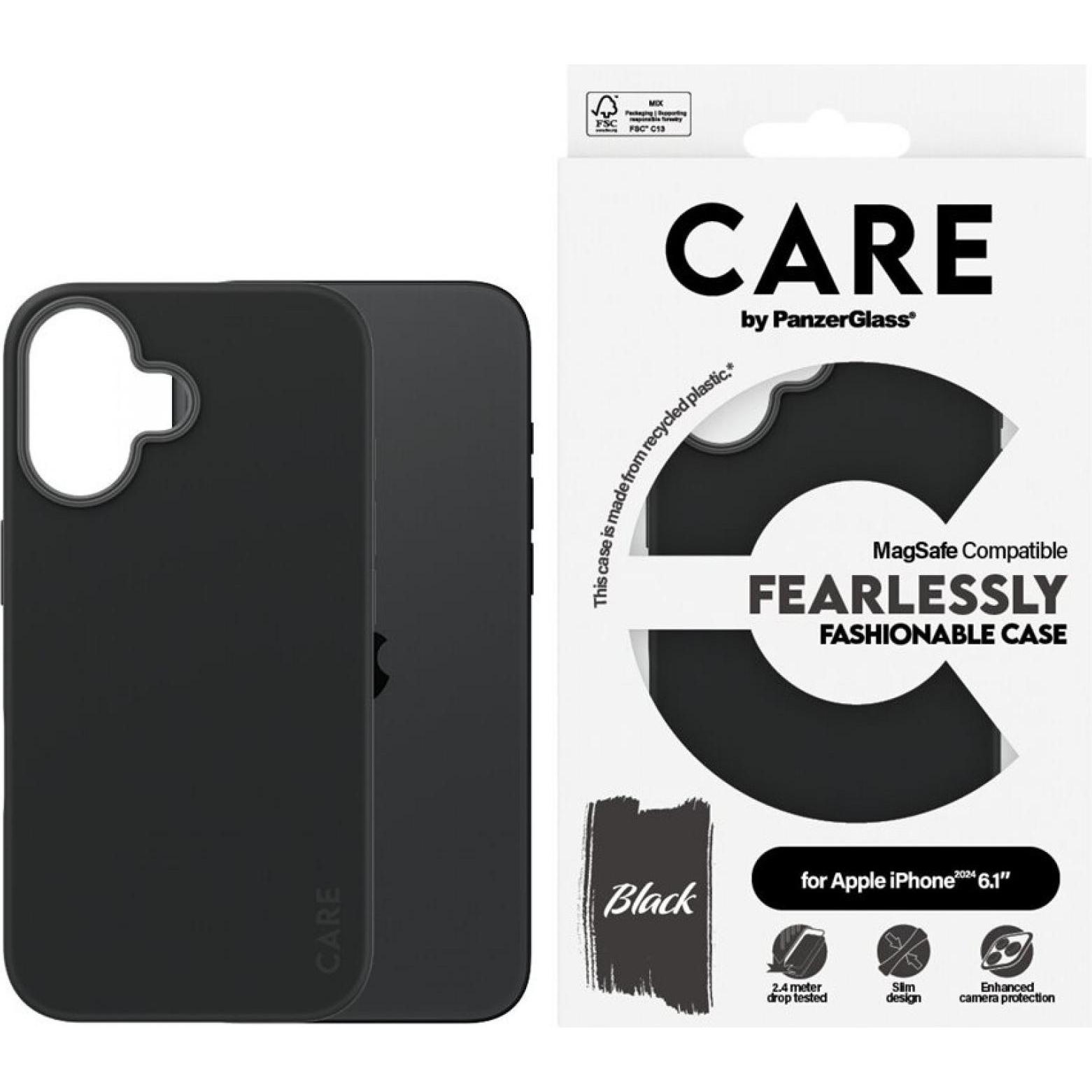 Thumbnail - Care Case Fashion&MagSafe (Apple iPhone 16), Smartphone Hülle, Schwarz
