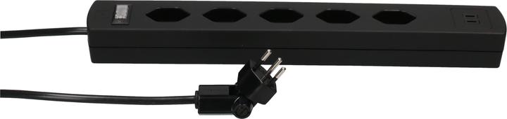 Actual product image Max Hauri SAFETY LINE 90° mit Schalter + Magnet (5x, Type 13, USB-C, 5 m)