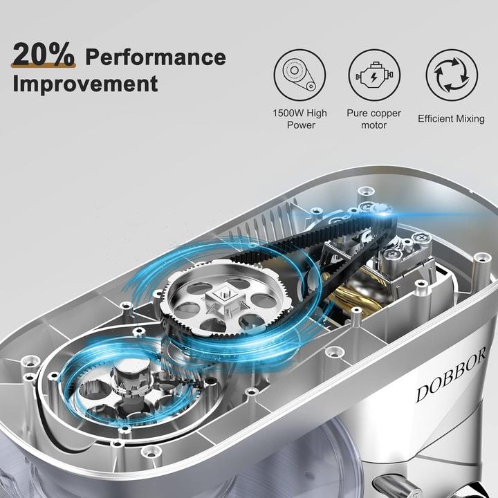 Actual product image Dobbor Küchenmaschine mit Planetarischem Rührsystem (1500 W)