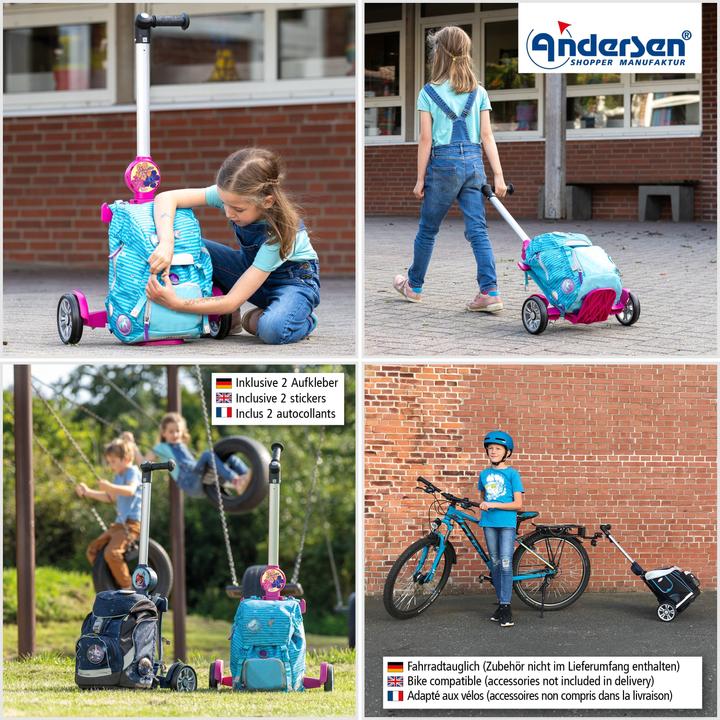 Actual product image Andersen NewSchool Shopper pink