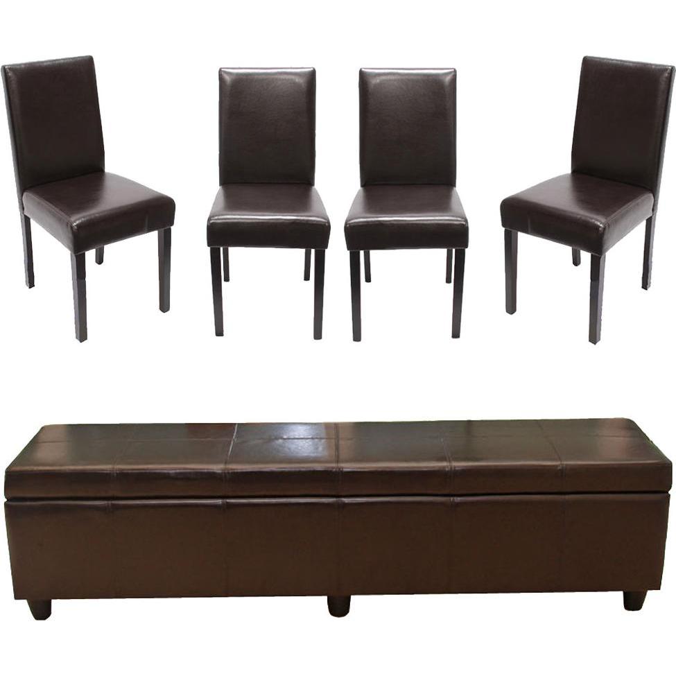 MCW, Gartentisch + Balkontisch, Kriens+Littau-4xS-L (48 cm)