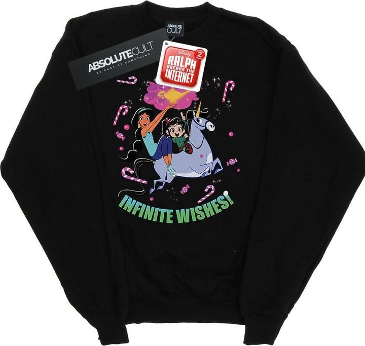 Immagine prodotto Disney Wreck It Ralph Jasmine And Vanellope Felpa Uomo (XL)
