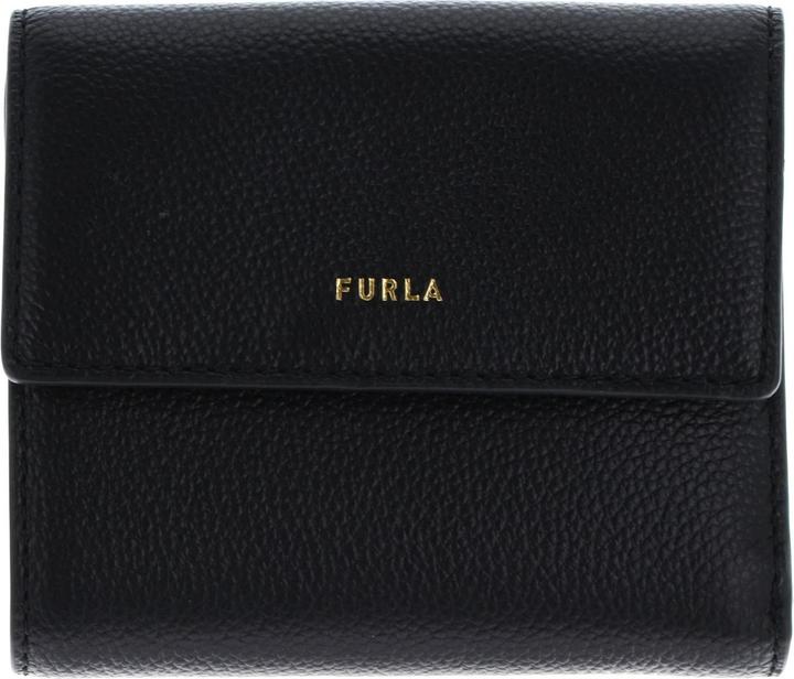 Actual product image Furla Vitello Night Goccia Compact Wallet