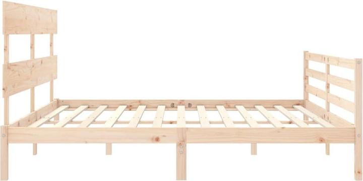 Produktbild vidaXL Bettrahmen (200 x 200 cm)