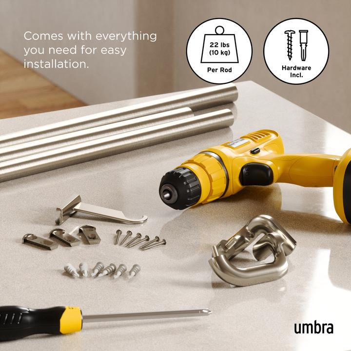 Image du produit Umbra Tringle à rideaux Twilight