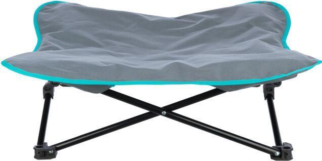 Productafbeelding Trixie Campingbedje, tot 35 kg, 88 x 32 cm, donkergrijs/benzine (Hond)