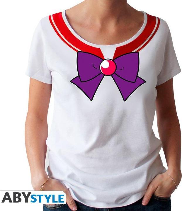 Actual product image ABYstyle SAILOR MOON - Sailor Mars - T-Shirt PREMIUM (S) (S)