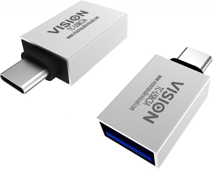 Actual product image Vision USB Adapter USB-C (M) to USB Type A (W) (USB-C)