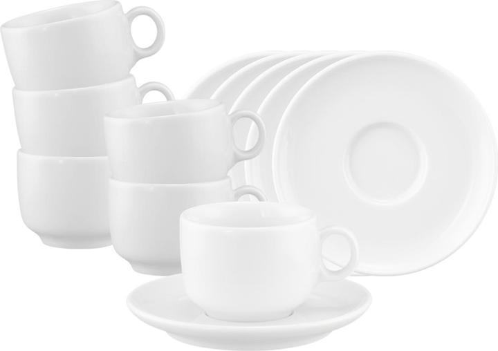 Produktbild Seltmann Sento Home Espressotassen mit Untertassen (80 ml, 6x)