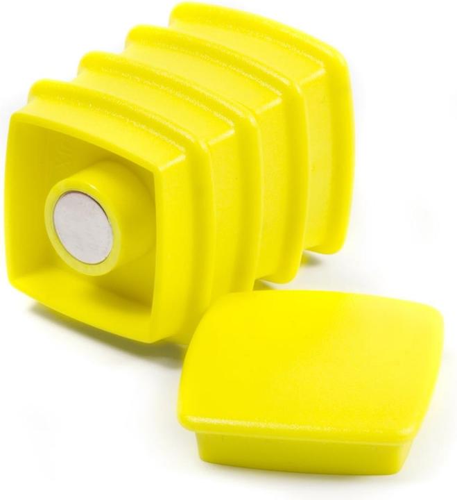 Boston Xtra Büromagnete viereckig, 5er-Set (1x)