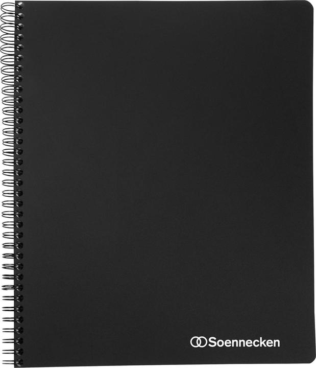 Actual product image Soennecken Collegeblock Office Note Book Paper size: DIN A5+ Ruling style: squared (A5+, Checked, Hardcover)