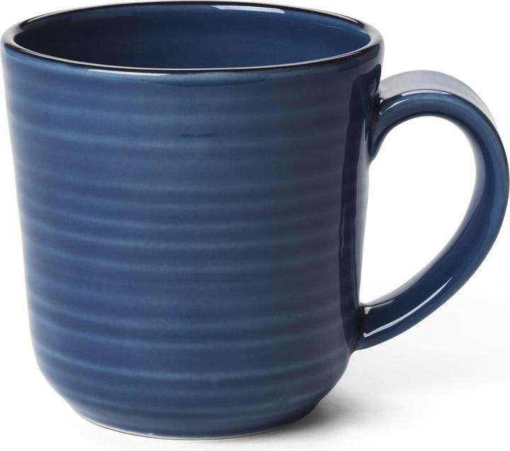 Kähler Colore Becher mit Henkel berry (330 ml, 1x)