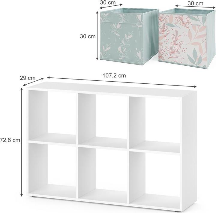 Produktbild Vicco Raumteiler (72 x 29 x 107.80 cm)