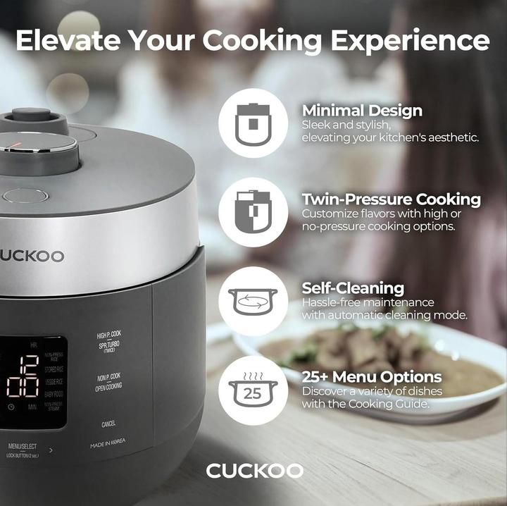 Image du produit Cuckoo Cuiseur à riz CRP-ST01009F