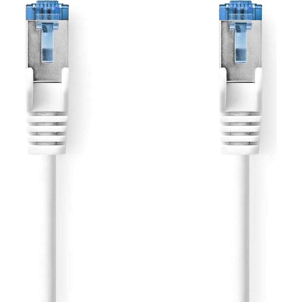 Nedis CAT6a-Netzwerkkabel S/FTP RJ45 Stecker RJ45 Stecker 0.25 m Snagless Rund LSZH (S/FTP, CAT6a, 0.25 m), Netzwerkkabe...