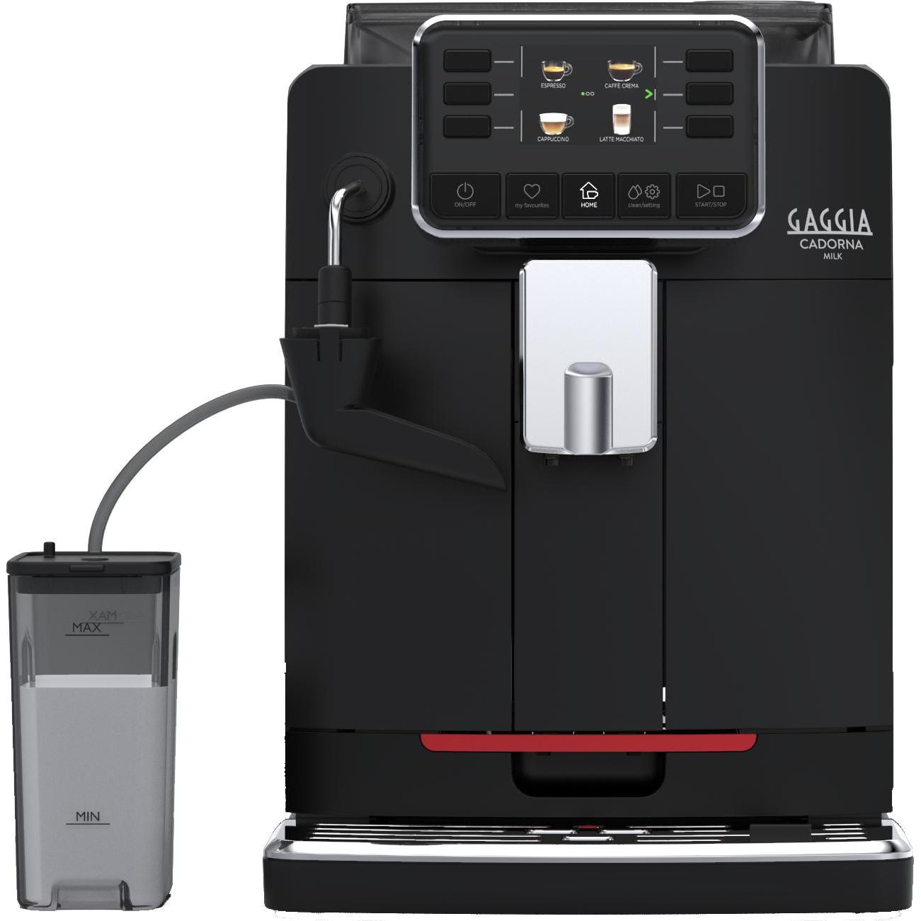 Gaggia RI9603/01 - CADORNA MILK (sch), Kaffeevollautomat, Schwarz