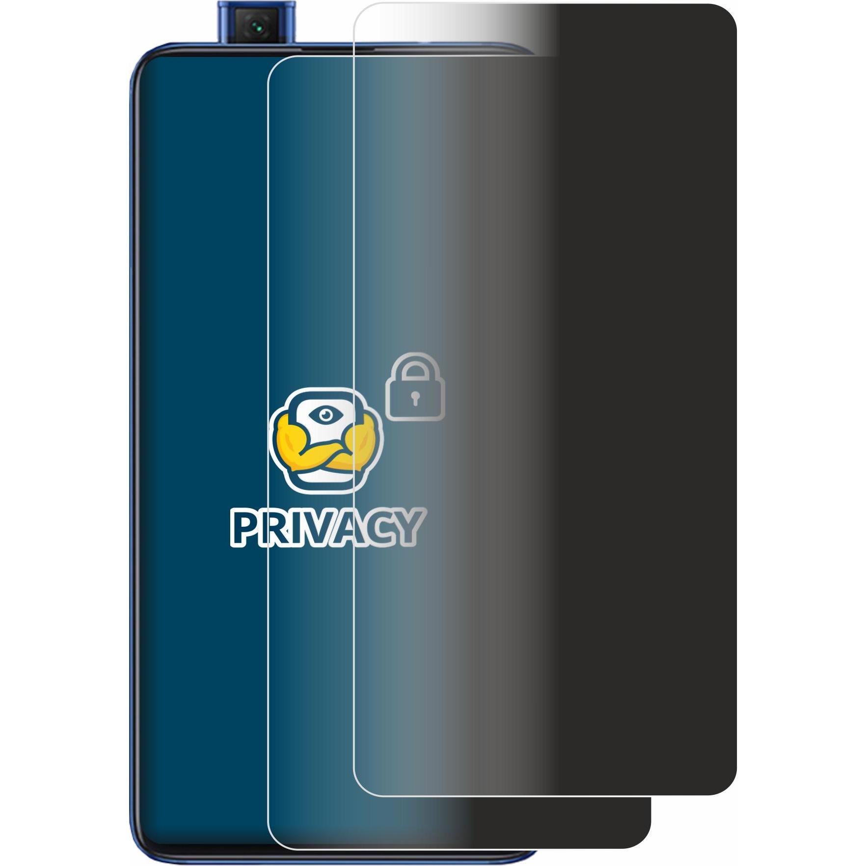 Thumbnail - BROTECT Sichtschutzfolie Anti-Spy Privacy Folie Blaulicht-Schutz (2 Stück, Xiaomi Redmi K20), Smartphone Schutzfolie, Bl...