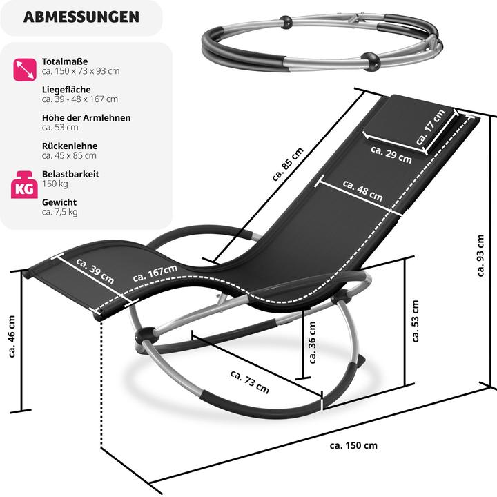 Immagine prodotto tectake Paulina (150 cm)