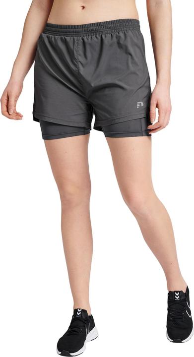 Actual product image Newline WOMEN 2-IN-1 RUNNING SHORTS (XS)