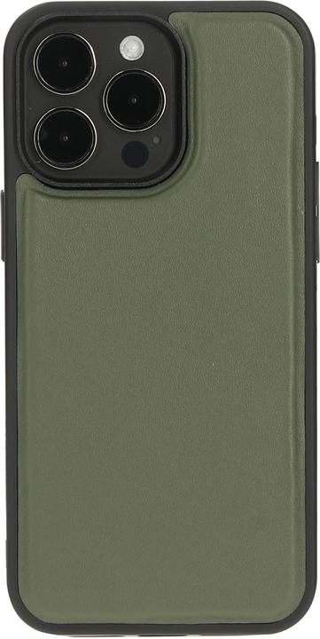 Actual product image Mobiparts Leather 2 in 1 Wallet Case Apple iPhone 15 Pro Max Green (Apple iPhone 15 Pro Max)