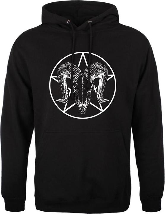 Immagine prodotto Grindstore Felpa con cappuccio Ram Skull (XL)