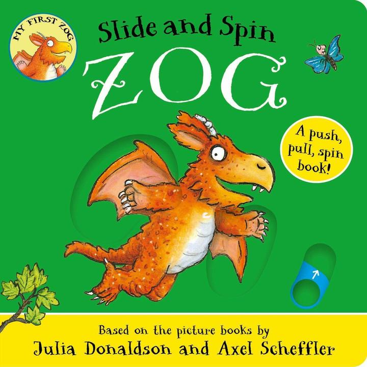 Image du produit Zog Slide and Spin (Anglais, Julia Donaldson, Axel Scheffler, 2025)