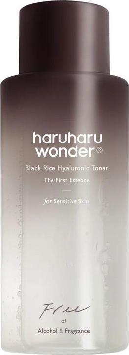 Actual product image Haruharu Wonder Black Rice Hyaluronic Toner Fragrance Free (Face toner, 150 ml)