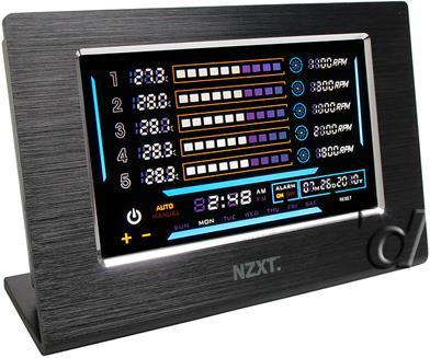 Produktbild NZXT Sentry LXE external Touch-Screen Fan-Controller, Slotblende (5 Lüfter)