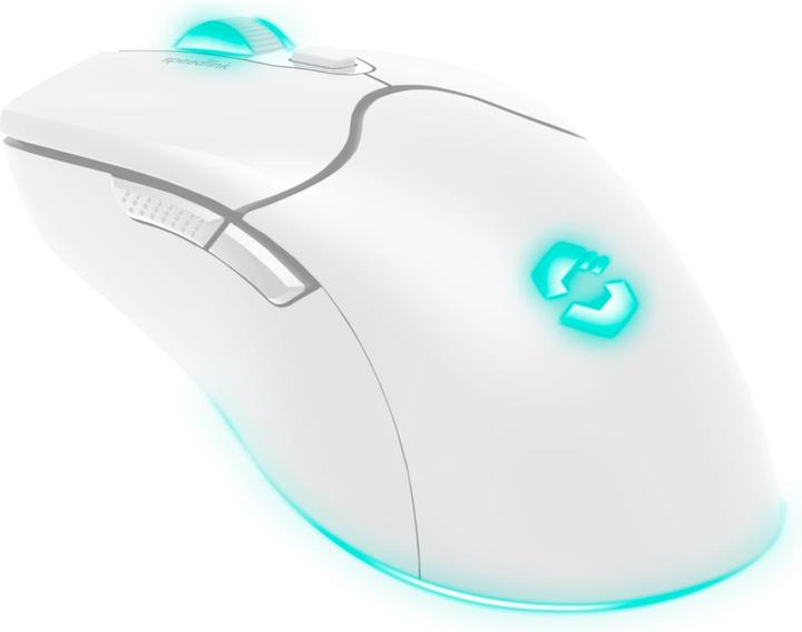 Actual product image Speedlink VELOX Rechargeable RGB Gaming Mouse - Wireless, white (Cable, Wireless)